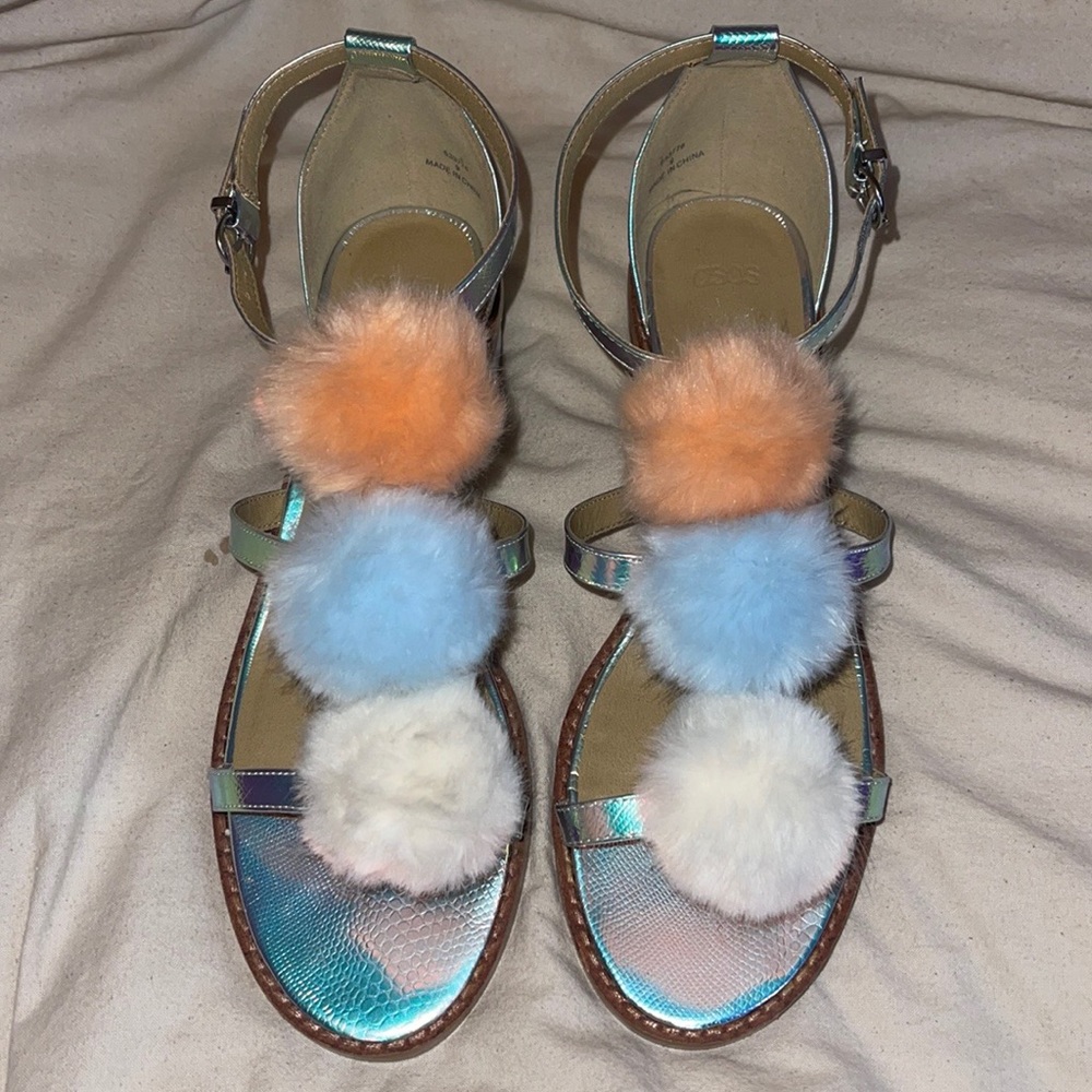 ASOS Pom Pom Sandals
